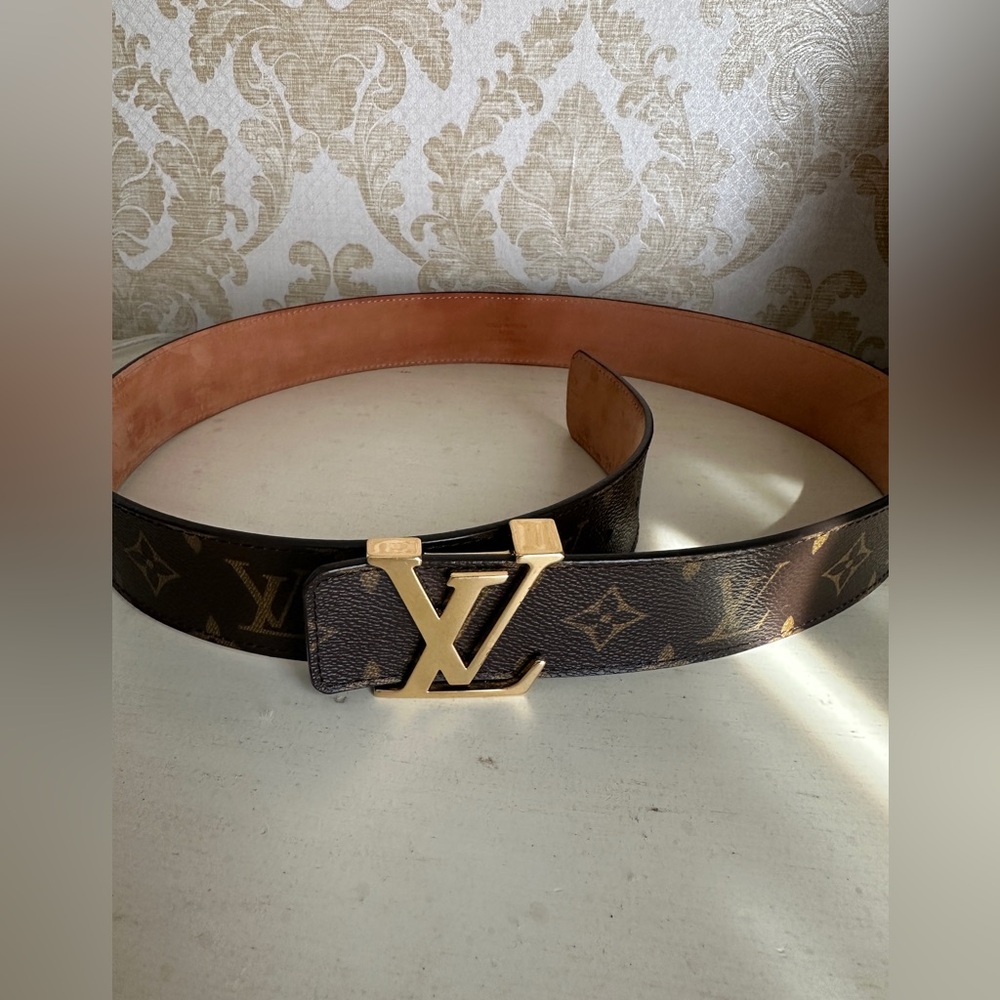 COPY - Louis Vuitton monogram belt- please pay the photos close attention.